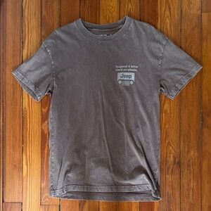 Jeep Charcoal Short Sleeve Tee